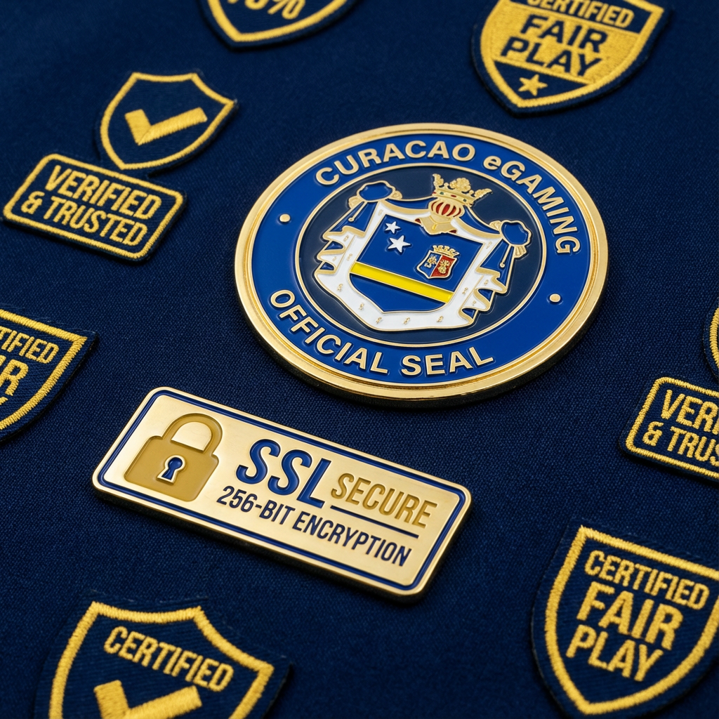 Licencia Curaçao eGaming y certificados de seguridad