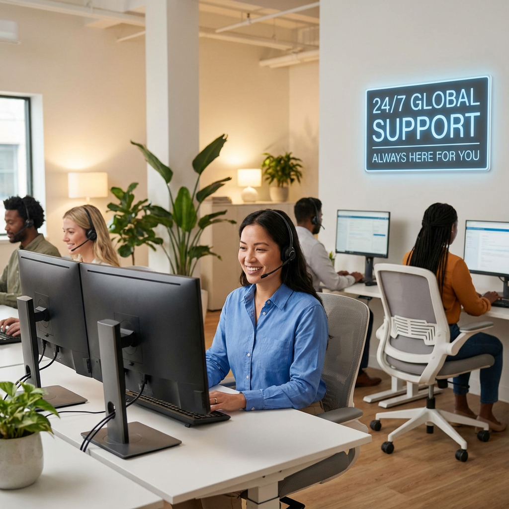 Soporte al cliente 24/7 en español